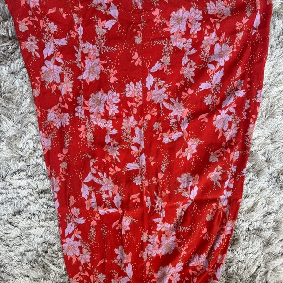 Free People Retro Love Midi Skirt With Buttons And Slit Size 0 - Picture 4 of 7